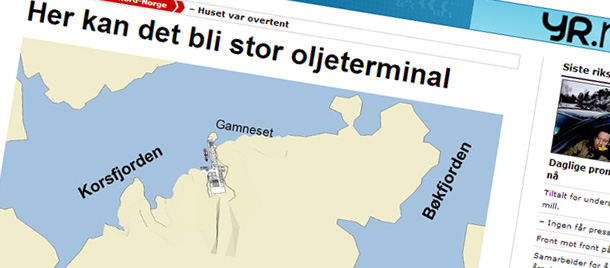 NRK - Her kan det bli stor oljeterminal